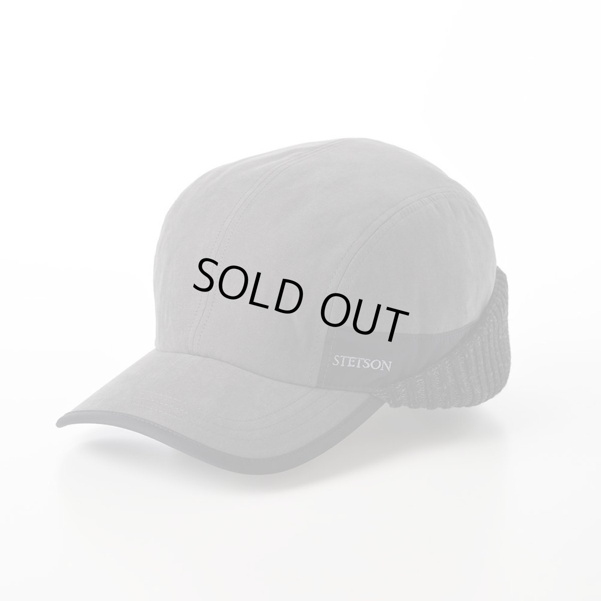 画像1: EAR FLAP CAP（イヤーフラップキャップ）SE679 チャコールグレー (1)