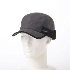 画像6: EAR FLAP CAP（イヤーフラップキャップ）SE679 チャコールグレー (6)