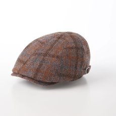 画像1: HARRIS TWEED HUNTING（ハリスツイード ハンチング）SE682 ベージュ (1)