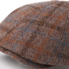 画像3: HARRIS TWEED HUNTING（ハリスツイード ハンチング）SE682 ベージュ (3)