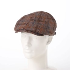 画像5: HARRIS TWEED HUNTING（ハリスツイード ハンチング）SE682 ベージュ (5)