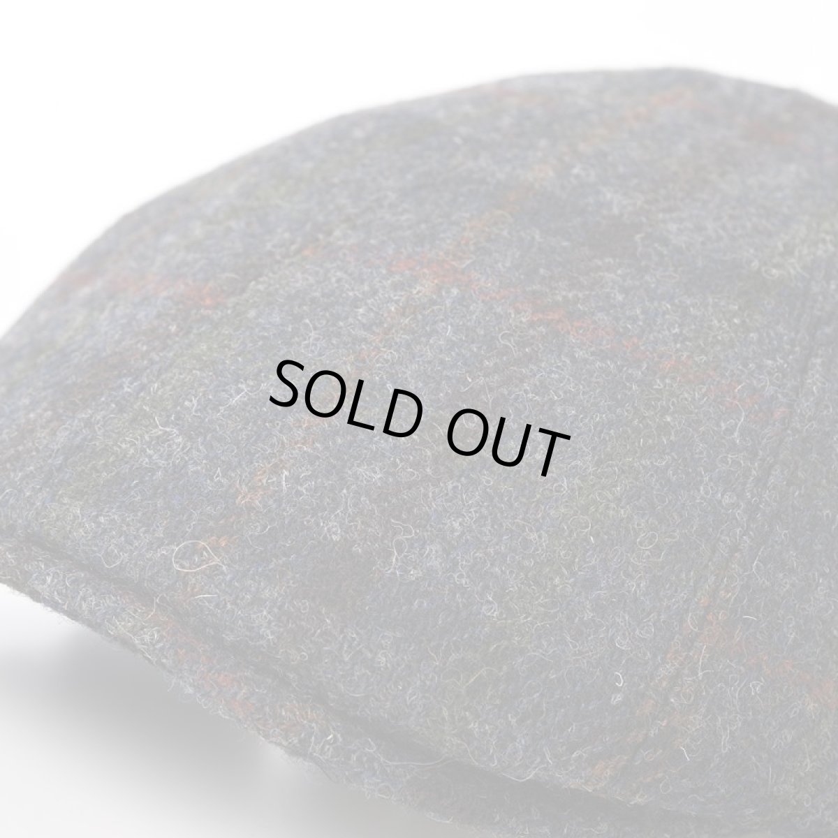 画像3: HARRIS TWEED HUNTING（ハリスツイード ハンチング）SE682 ネイビー (3)