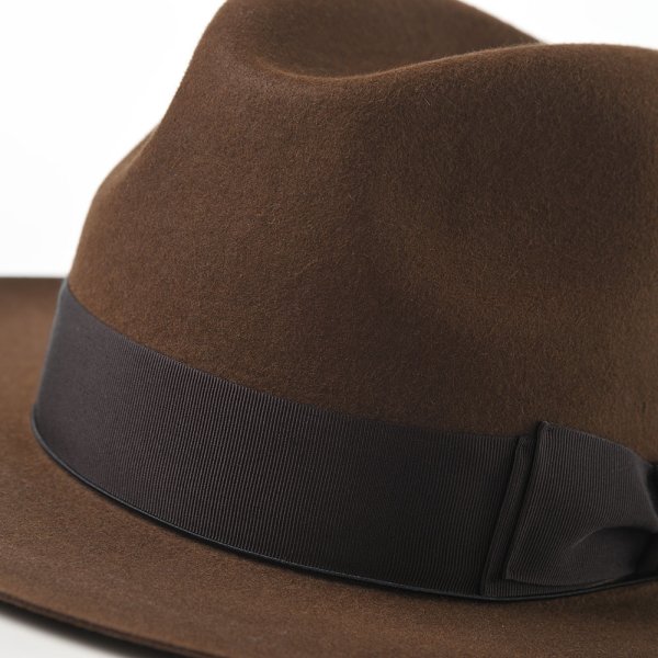 MANHATTAN WideBrim（マンハッタン ワイドブリム）SE687 ブラウン