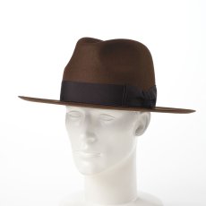 画像6: MANHATTAN WideBrim（マンハッタン ワイドブリム）SE687 ブラウン (6)