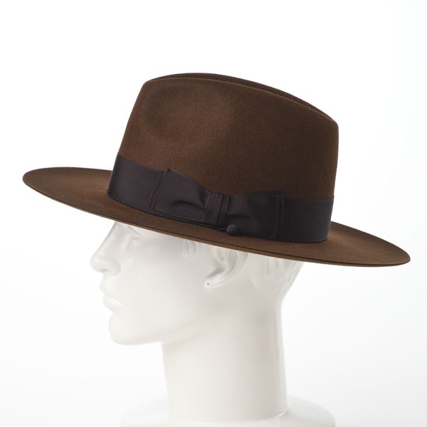 MANHATTAN WideBrim（マンハッタン ワイドブリム）SE687 ブラウン