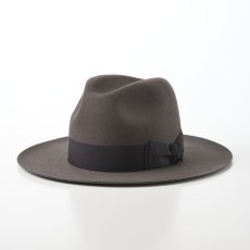 画像1: MANHATTAN WideBrim（マンハッタン ワイドブリム）SE687 ダークグレー (1)