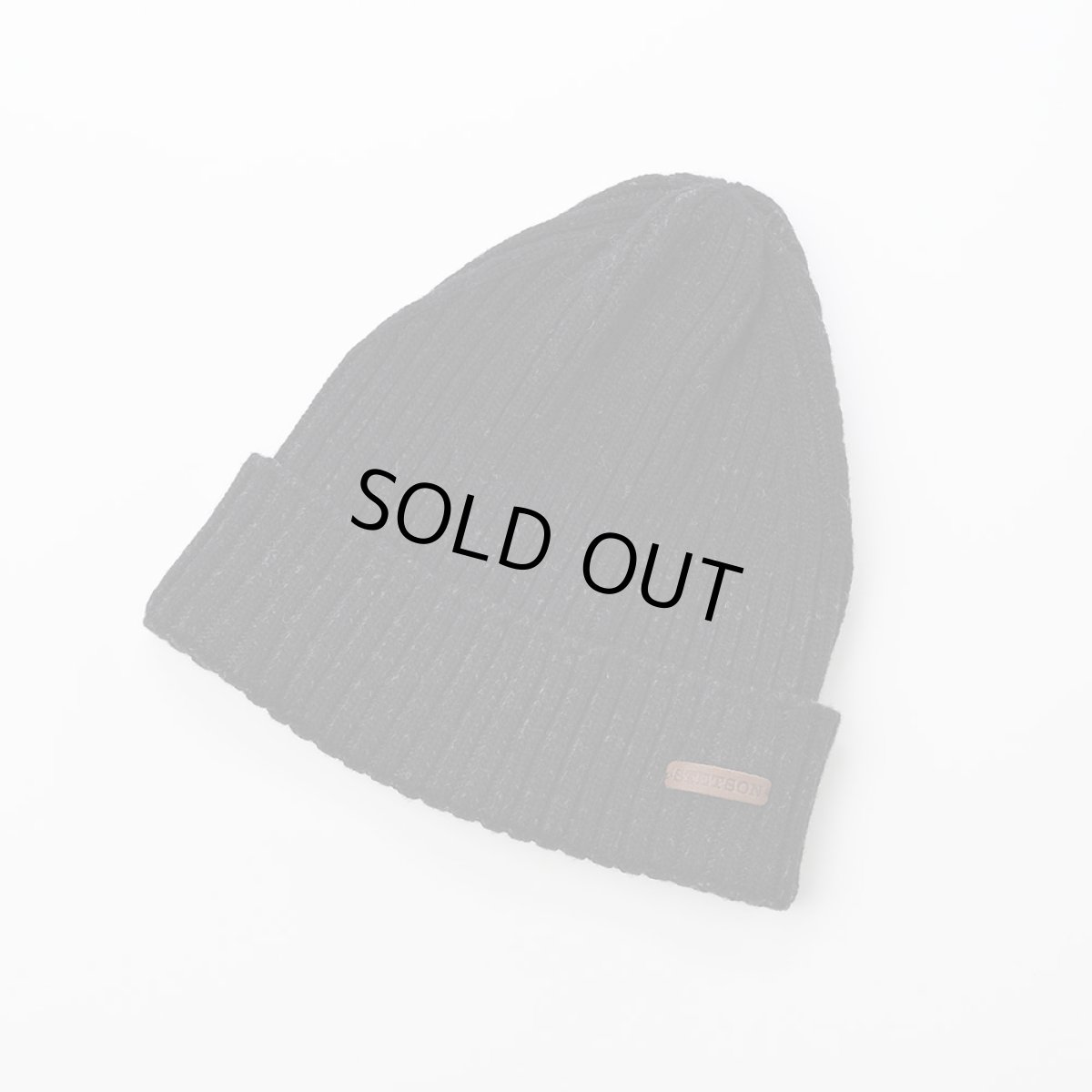 画像3: LAMBS WOOL KNIT WATCH（ラムウール ニットワッチ）SE693 ブラック (3)