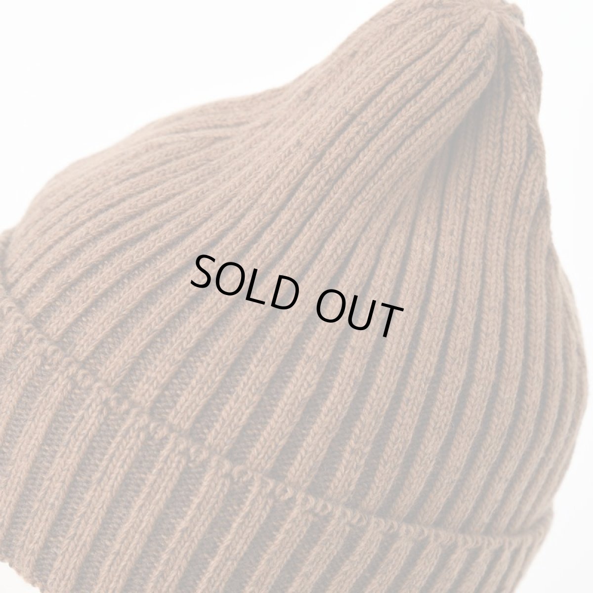 画像4: LAMBS WOOL KNIT WATCH（ラムウール ニットワッチ）SE693 キャメル (4)