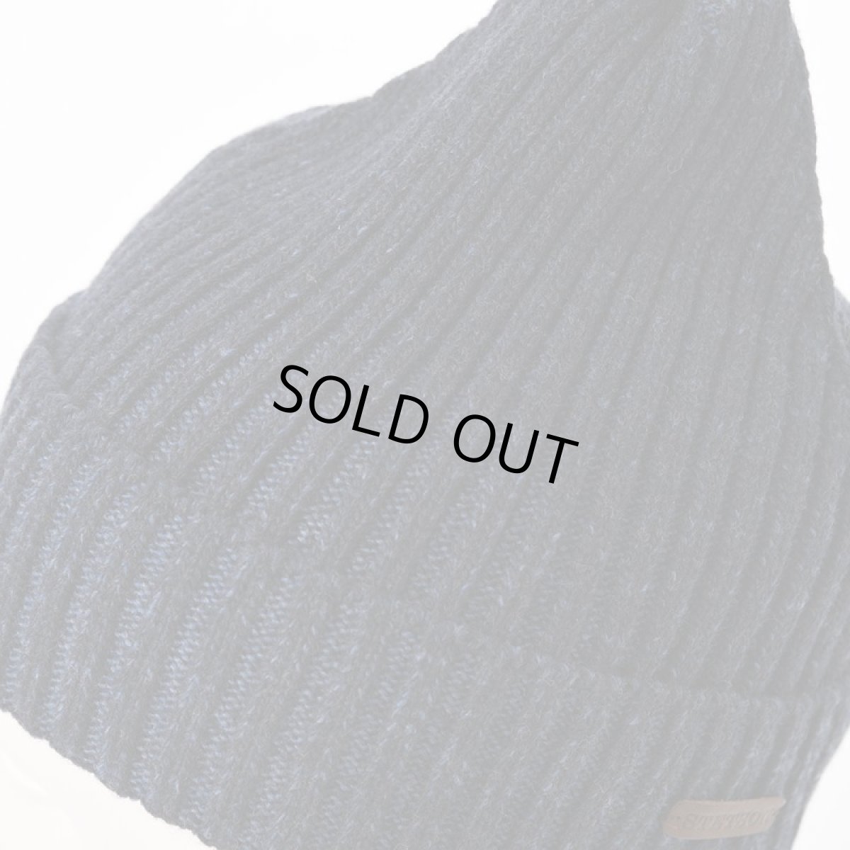 画像4: LAMBS WOOL KNIT WATCH（ラムウール ニットワッチ）SE693 ネイビー (4)