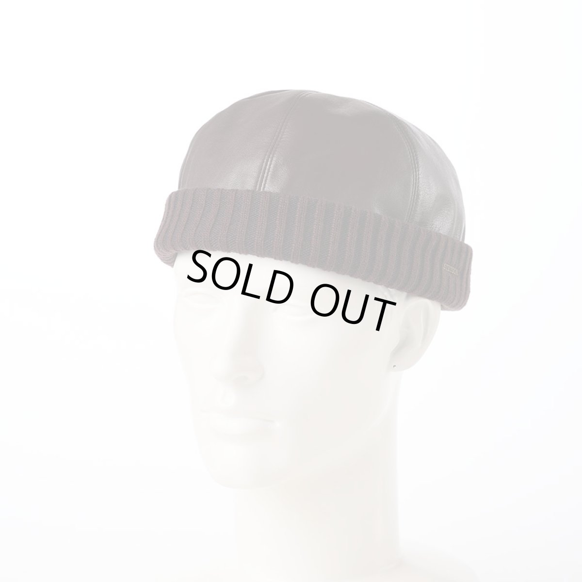 画像5: LEATHER ROLL CAP（レザー ロールキャップ）SE694 ブラウン (5)