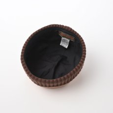 画像4: LEATHER ROLL CAP（レザー ロールキャップ）SE694 キャメル (4)