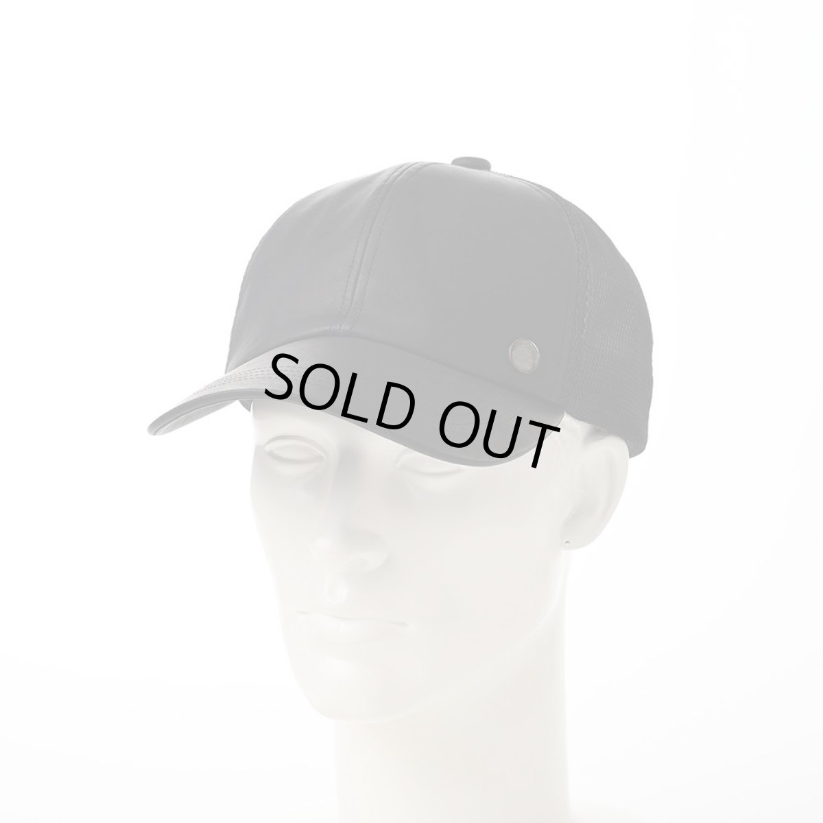 画像5: WASHABLE LEATHER CAP（ウォッシャブル レザー キャップ）SE709 ブラック (5)
