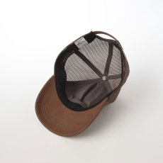 画像4: WASHABLE LEATHER CAP（ウォッシャブル レザー キャップ）SE709 ブラウン (4)