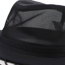 画像4: MESH HAT（メッシュハット）SE718 ブラック (4)