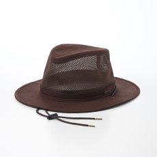 画像1: MESH HAT（メッシュハット）SE718 ブラウン (1)