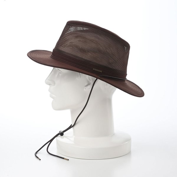 MESH HAT（メッシュハット）SE718 ブラウン - STETSON Online Shop