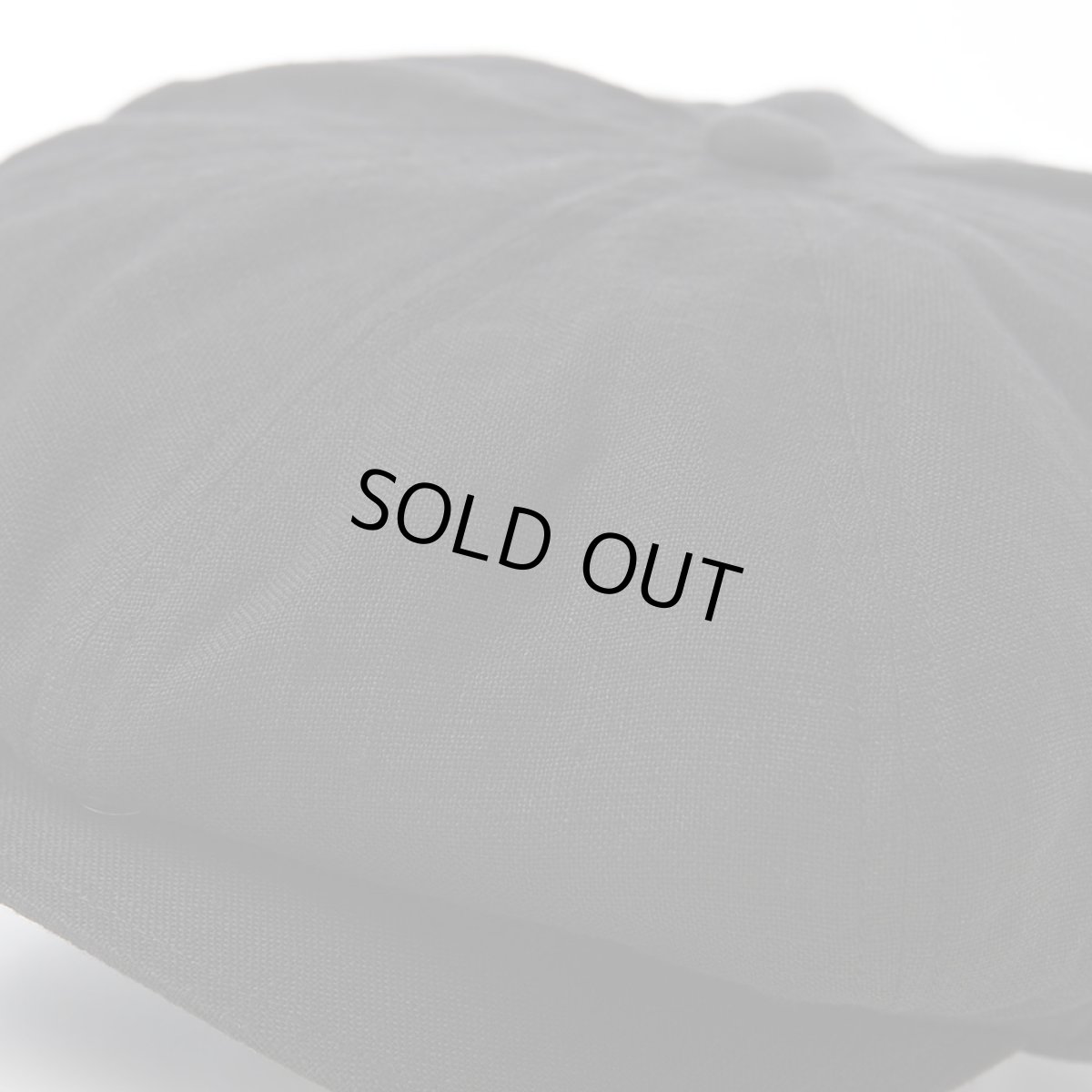 画像3: LINEN CASQUETTE（リネンキャスケット）SE721 ブラック (3)