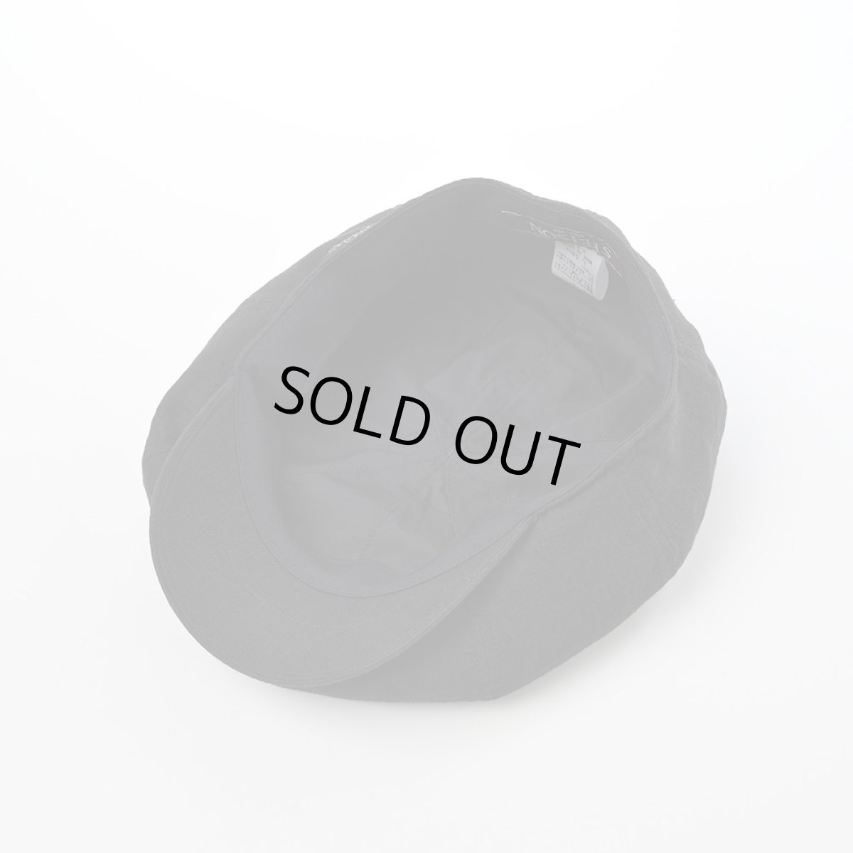 画像4: LINEN CASQUETTE（リネンキャスケット）SE721 ブラック (4)