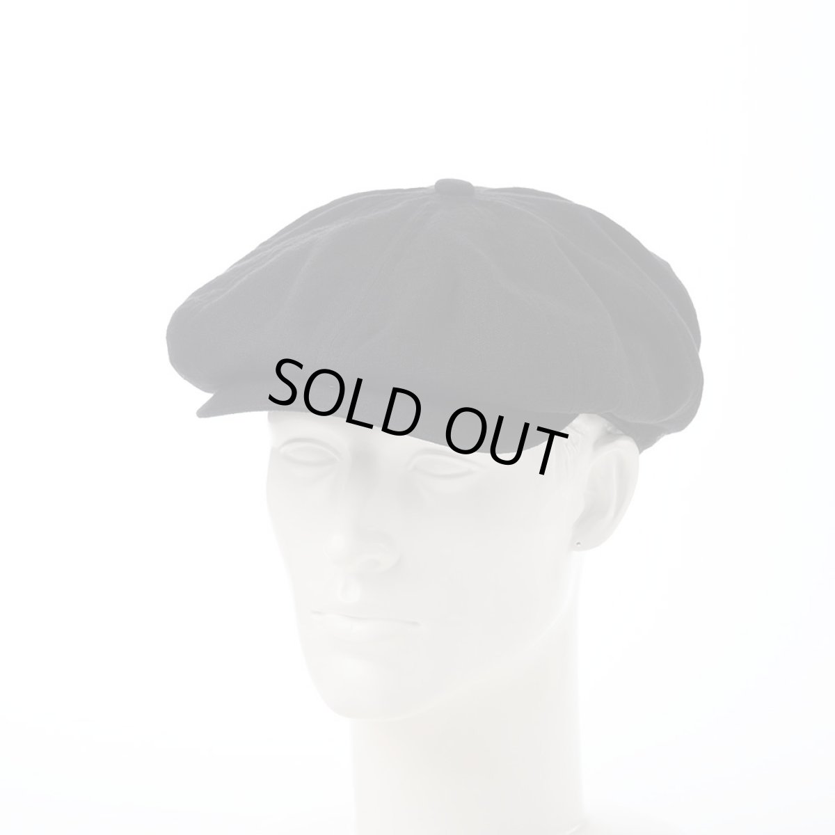 画像5: LINEN CASQUETTE（リネンキャスケット）SE721 ブラック (5)