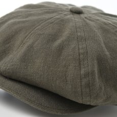 画像3: LINEN CASQUETTE（リネンキャスケット）SE721 カーキ (3)