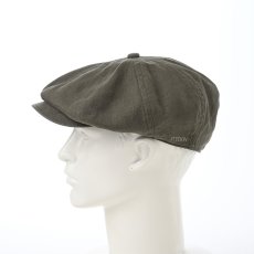 画像6: LINEN CASQUETTE（リネンキャスケット）SE721 カーキ (6)