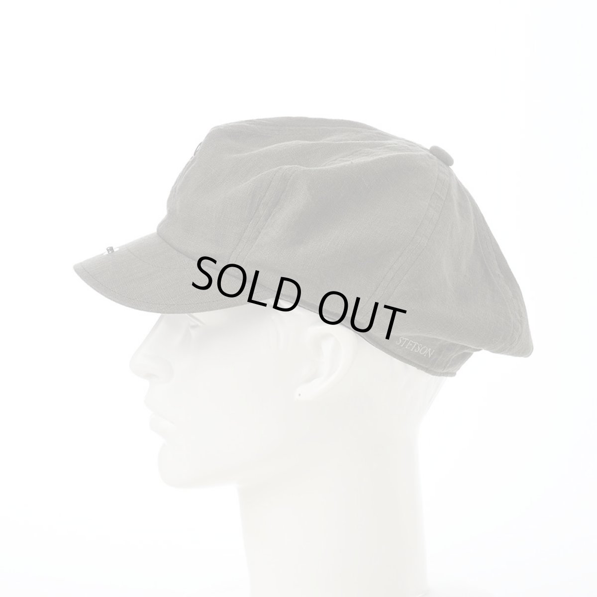 画像7: LINEN CASQUETTE(リネンキャスケット)SE721 カーキ (7)