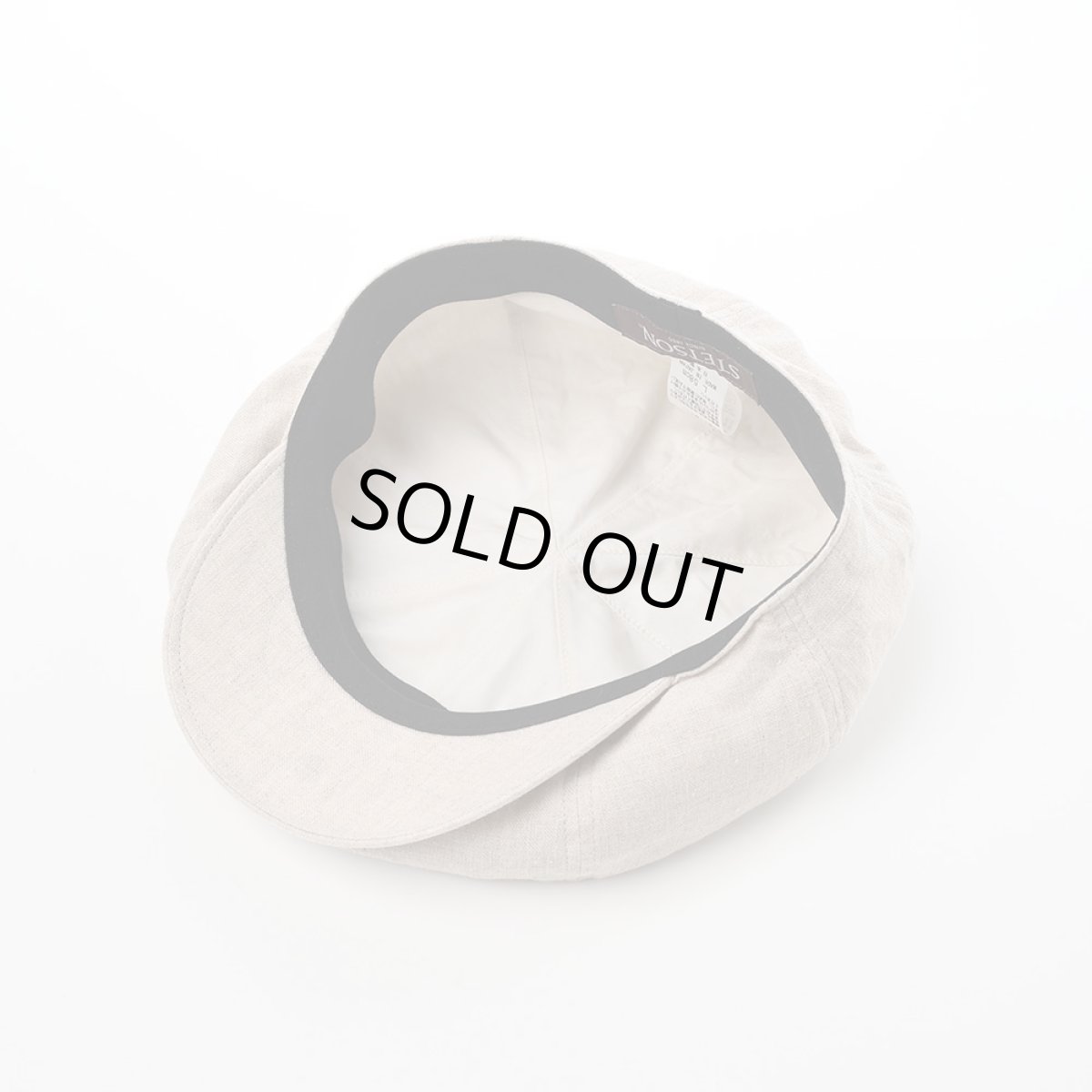 画像4: LINEN CASQUETTE（リネンキャスケット）SE721 ナチュラル (4)