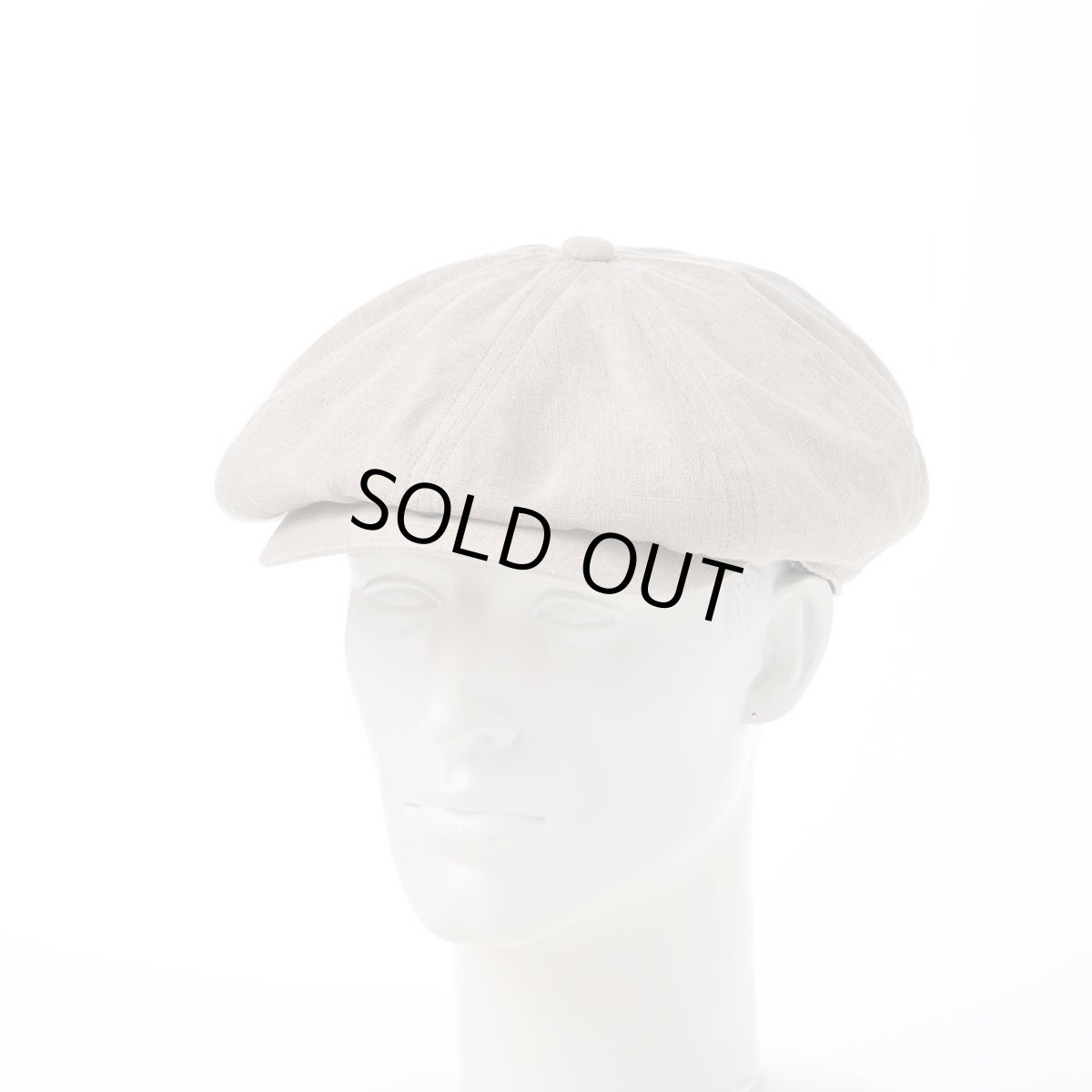 画像5: LINEN CASQUETTE（リネンキャスケット）SE721 ナチュラル (5)