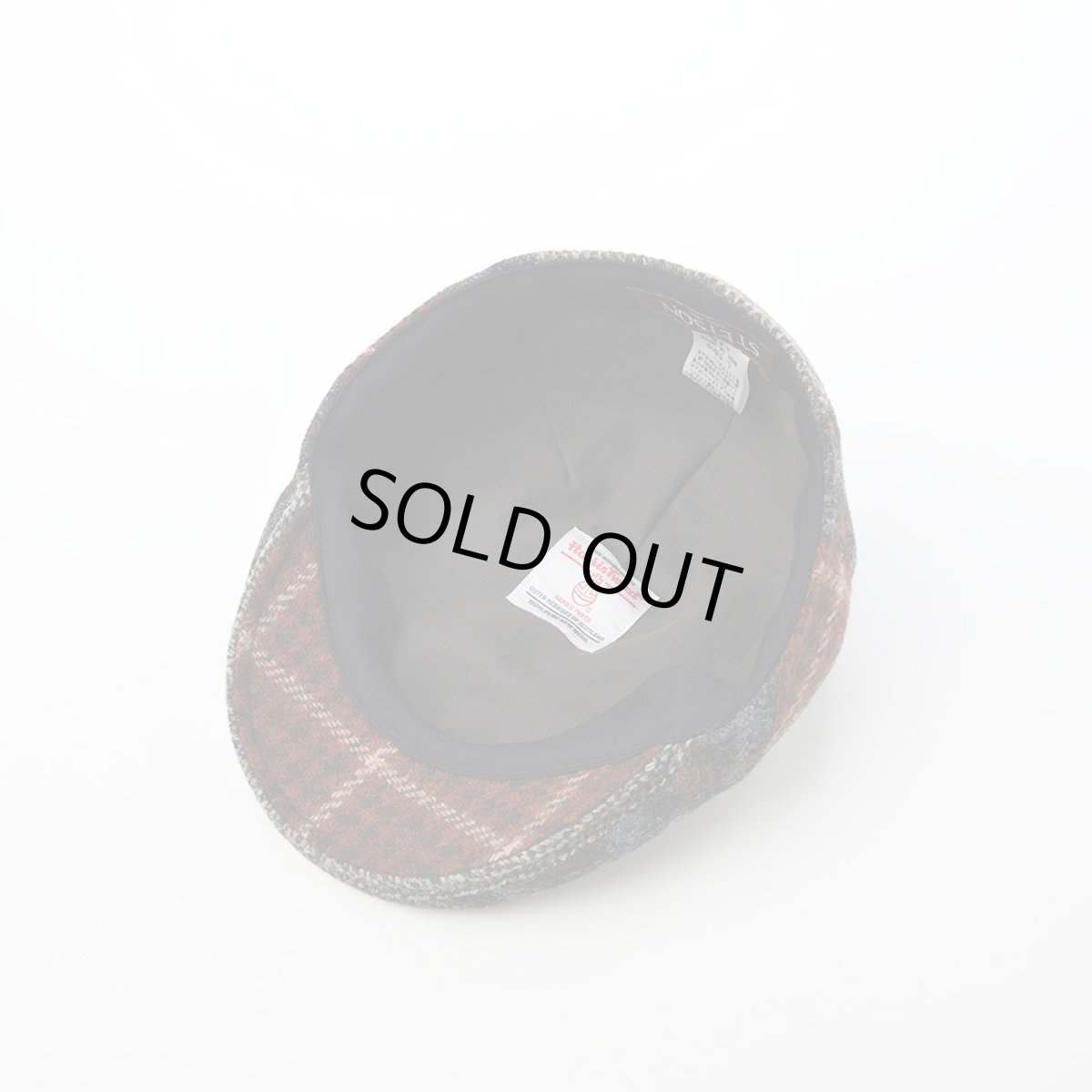 画像4: HARRIS TWEED PATCHWORK HUNTING（ハリスツイード パッチワーク ハンチング）SE737 ブラウン (4)