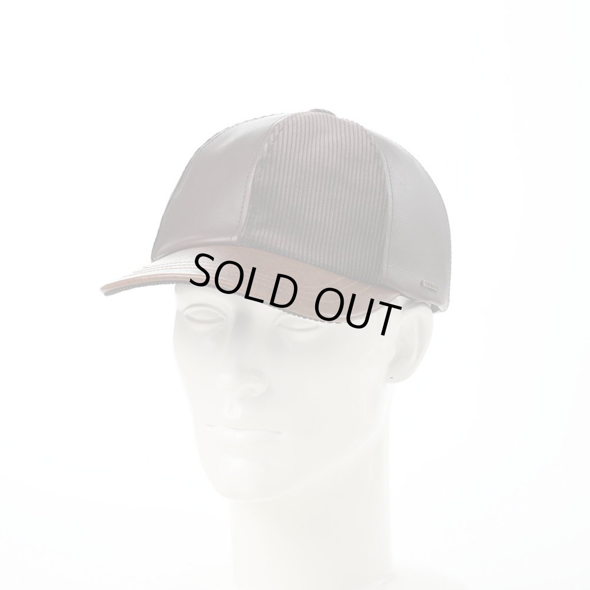 画像5: LEATHER PATCHWORK CAP（レザー パッチワーク キャップ） SE739 ブラウン (5)