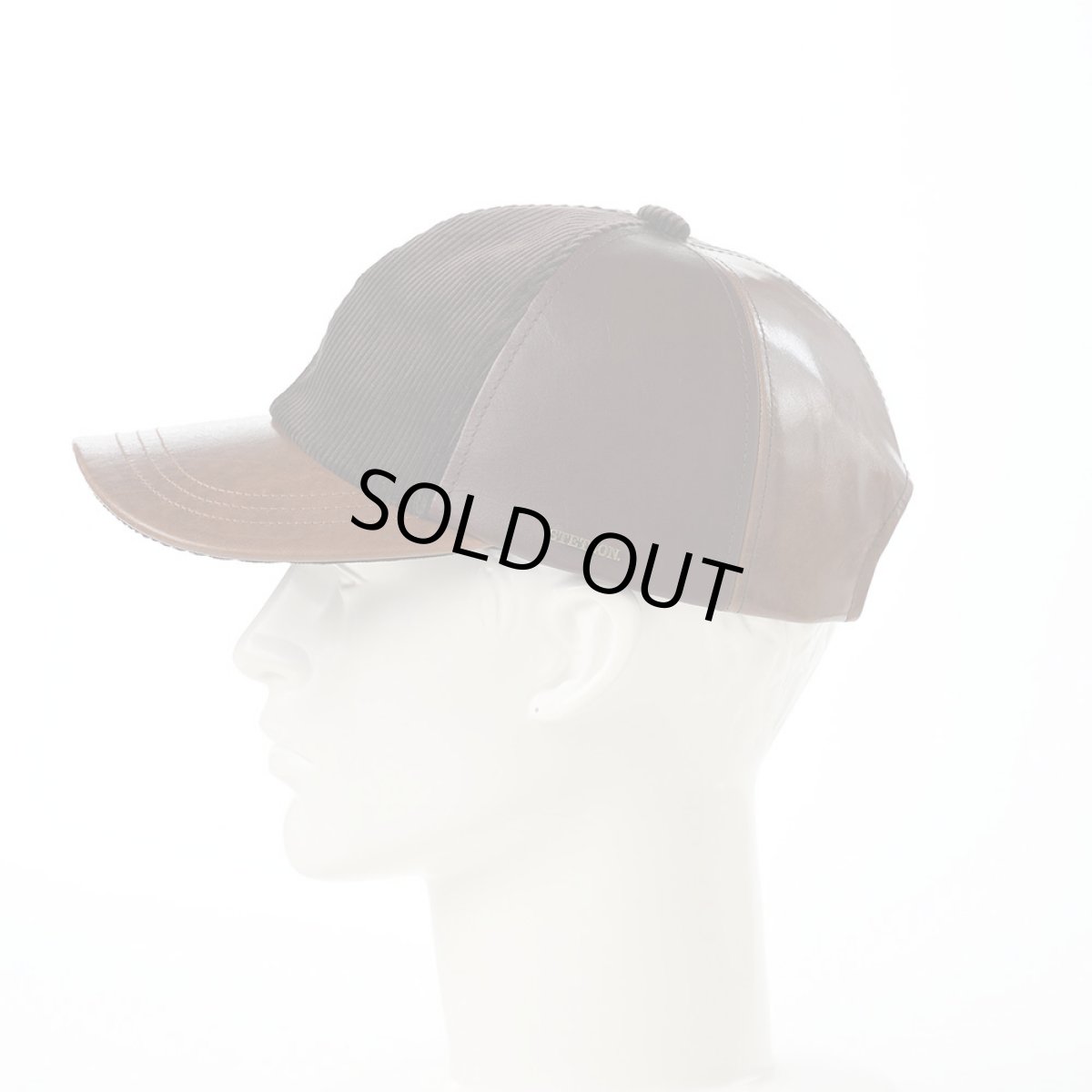 画像6: LEATHER PATCHWORK CAP（レザー パッチワーク キャップ） SE739 ブラウン (6)