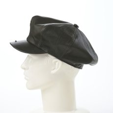 画像7: LEATHER CASQUETTE（レザーキャスケット） SE740 ダークグリーン (7)