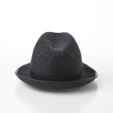 画像3: DORMEUIL WOODLAND HAT（ドーメル ウッドランド ハット） SE743 ブラック (3)