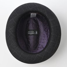 画像5: DORMEUIL WOODLAND HAT（ドーメル ウッドランド ハット） SE743 ブラック (5)