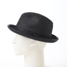 画像8: DORMEUIL WOODLAND HAT（ドーメル ウッドランド ハット） SE743 ブラック (8)