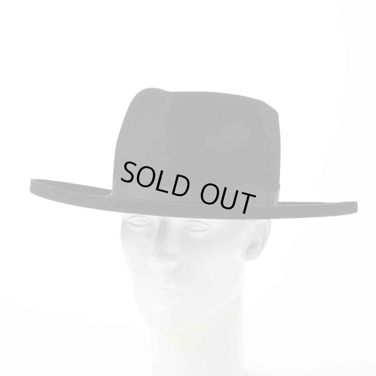 画像8: 1910s VINTAGE BEAVER OPENCROWN（1910s ビンテージ ビーバー オープンクラウン）SE746 ブラック (8)