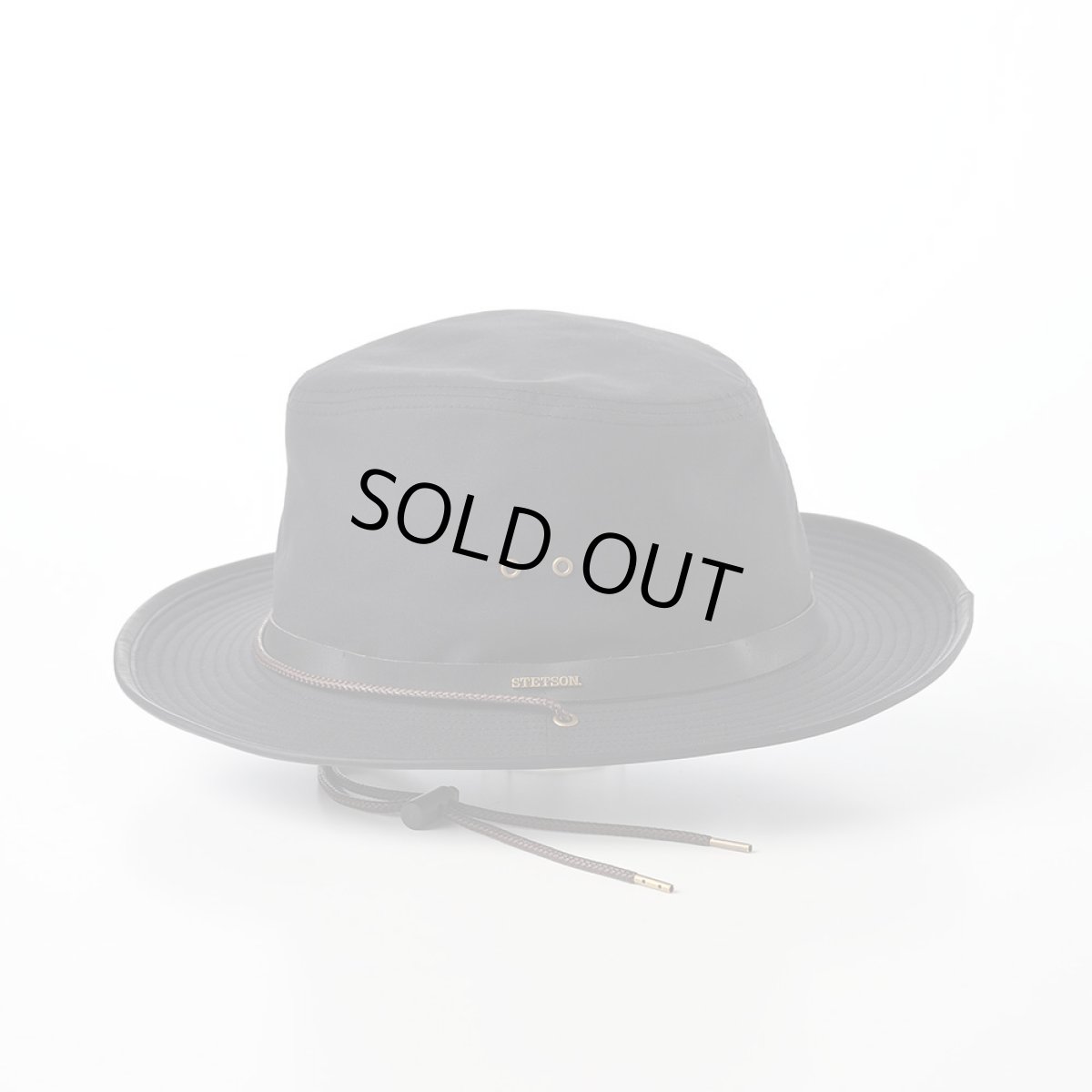 画像2: OILD COTTON HAT(オイルドコットンハット) SE753 ブラック (2)