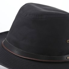 画像4: OILD COTTON HAT（オイルドコットンハット） SE753 ブラック (4)