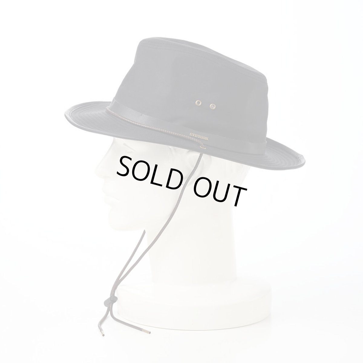 画像7: OILD COTTON HAT(オイルドコットンハット) SE753 ブラック (7)