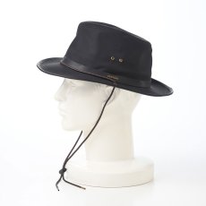 画像7: OILD COTTON HAT（オイルドコットンハット） SE753 ブラック (7)