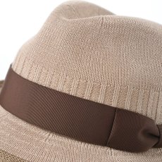 画像4: SILK THERMO PIPING HAT（シルクサーモ パイピング ハット） SE761 ベージュ (4)