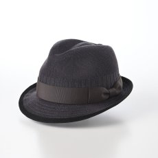 画像1: SILK THERMO PIPING HAT（シルクサーモ パイピング ハット） SE761 チャコール (1)