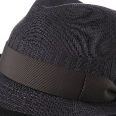 画像4: SILK THERMO PIPING HAT（シルクサーモ パイピング ハット） SE761 チャコール (4)