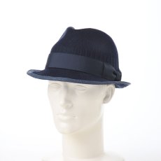 画像6: SILK THERMO PIPING HAT（シルクサーモ パイピング ハット） SE761 ネイビー (6)