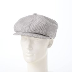 画像5: LINEN CASQUETTE（リネン キャスケット） SE762 グレー (5)