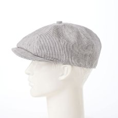 画像6: LINEN CASQUETTE（リネン キャスケット） SE762 グレー (6)