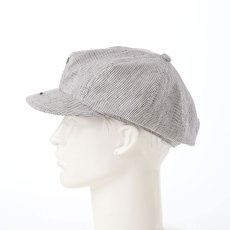 画像7: LINEN CASQUETTE（リネン キャスケット） SE762 グレー (7)