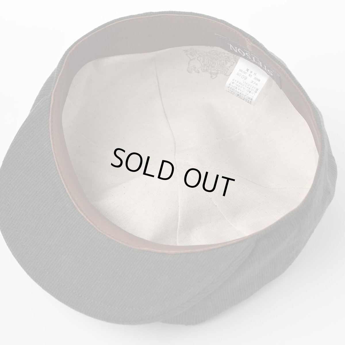 画像4: LINEN CASQUETTE（リネン キャスケット） SE762 カーキ (4)