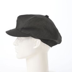 画像7: LINEN CASQUETTE（リネン キャスケット） SE762 カーキ (7)