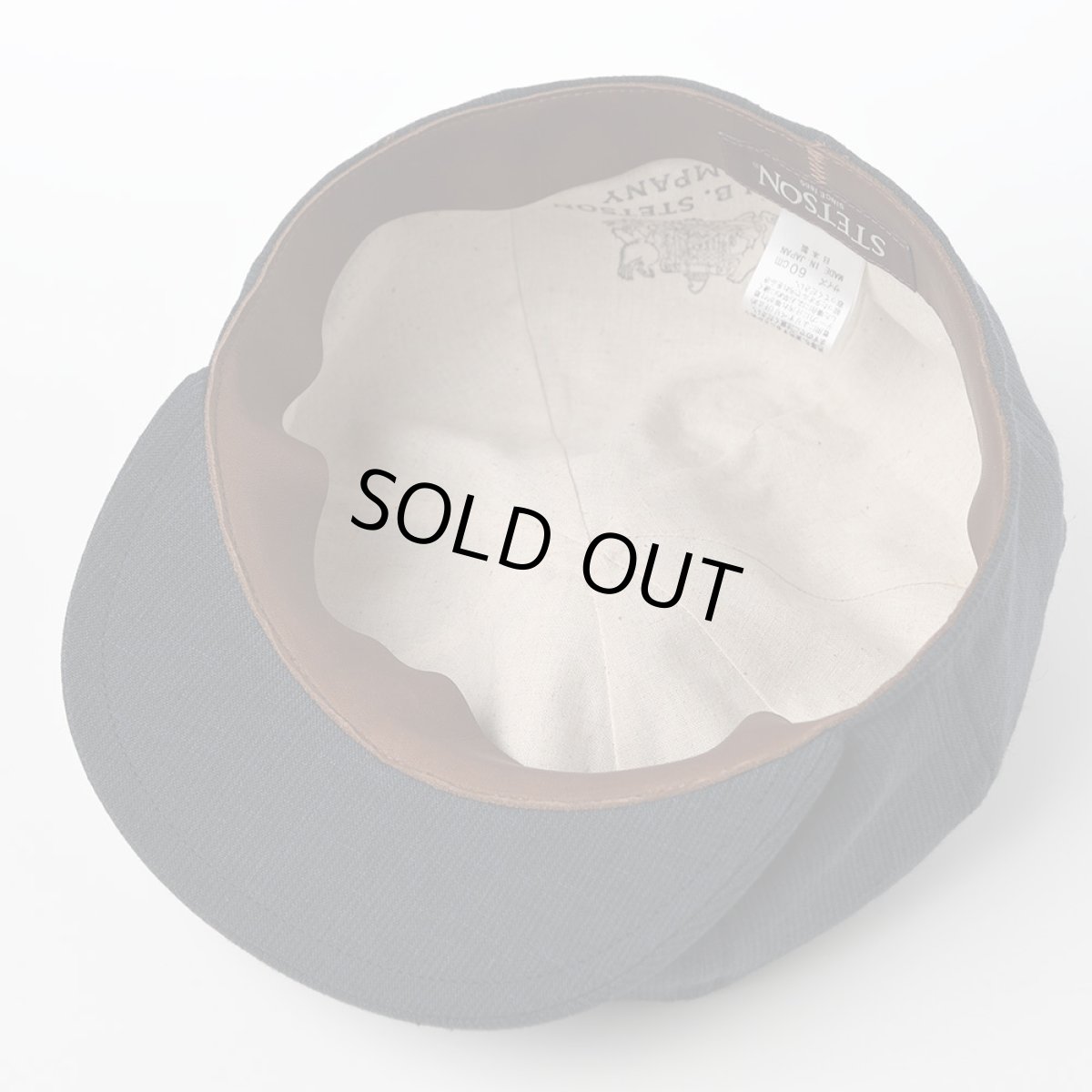 画像4: LINEN CASQUETTE（リネン キャスケット） SE762 ネイビー (4)